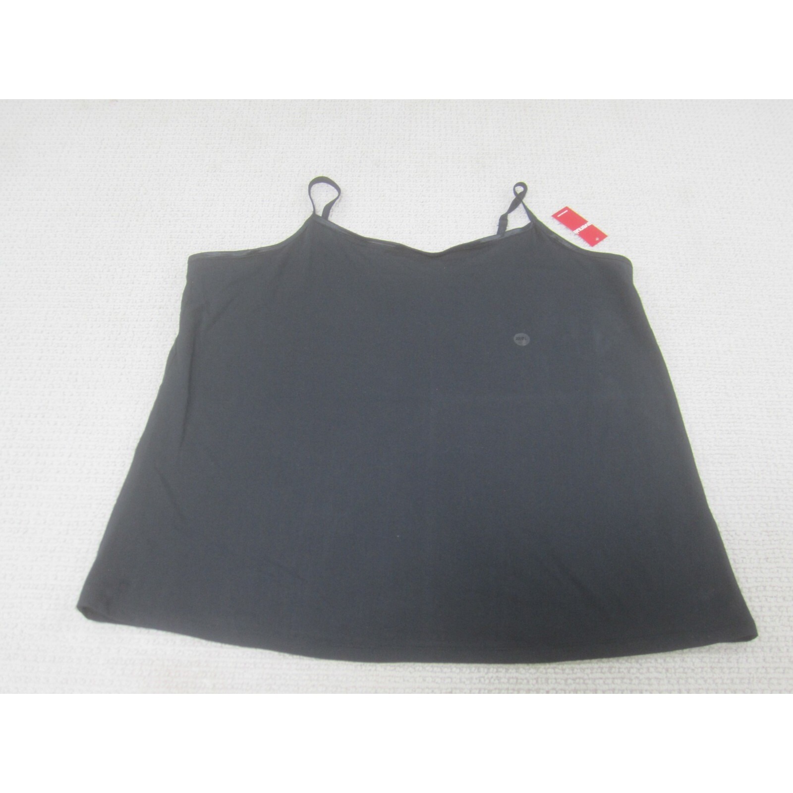 Avenue Shirt Womens 2x Black Tank Top Casual Sleeveless Blouse Nwt 22/24 Cami